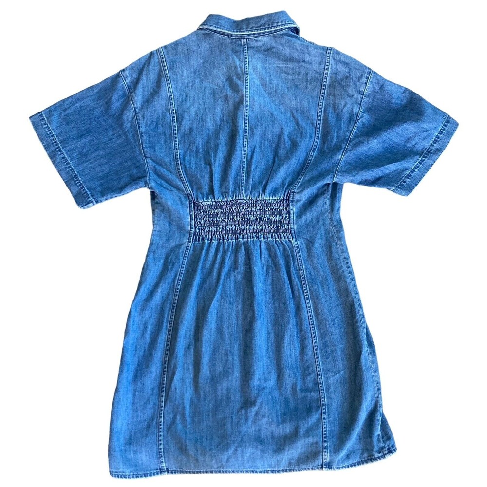 Frame Denim Blue Mini Dress - Picture 2 of 8